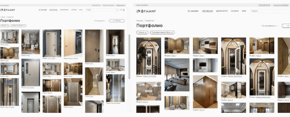 Как сделать продающий сайт интернет-магазина мебельной фабрики: контент и инструменты продаж | Кейс